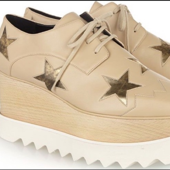 Stella McCartney Shoes - Stella McCartney • Elyse Star Platform Oxfords